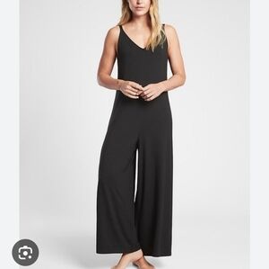 Athleta NWT Nightime Bliss wide leg romper Sz S